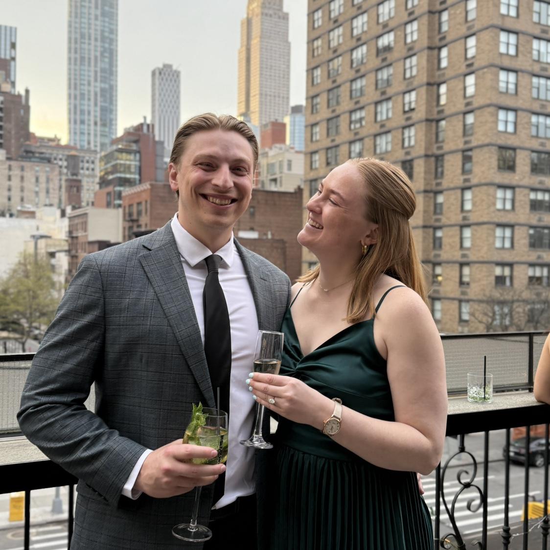 NYC celebrating Alex & Delia! April 2025.
