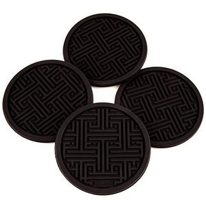 Zenware Non Slip Silicone Drink Coaster Set – Set of 4