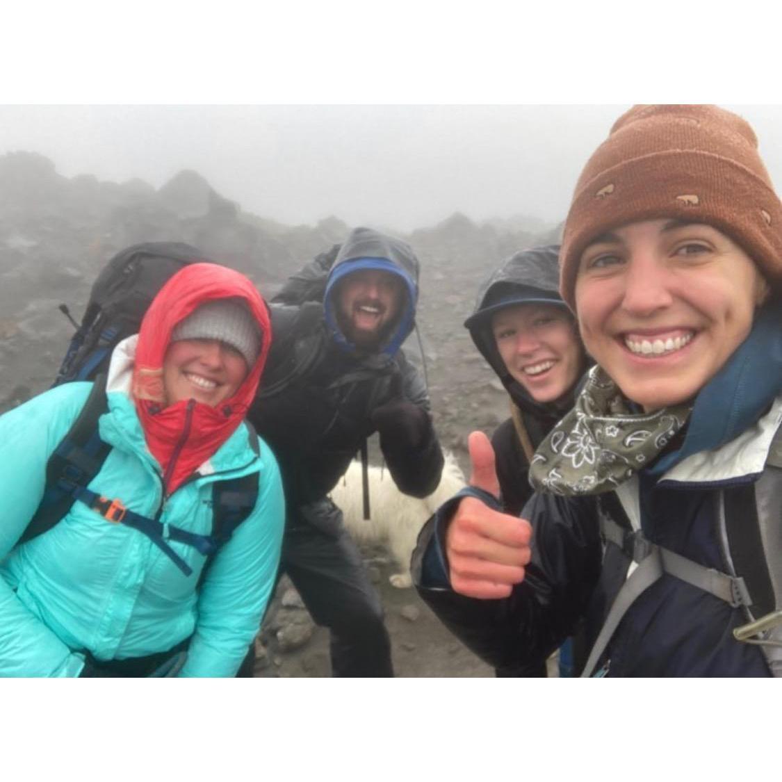 blue bird backpacking day on Mt. Baker ;)