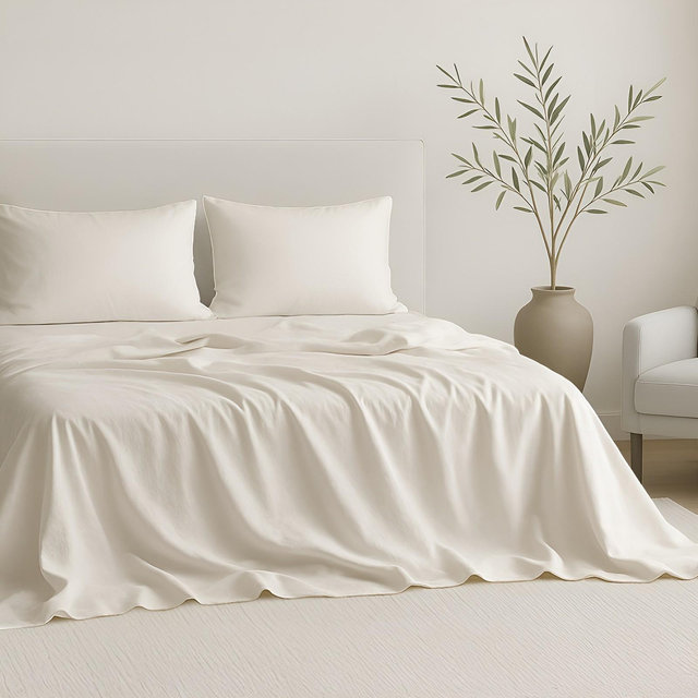 American Soft Linen 100% Cotton Sheet Sets Full Size