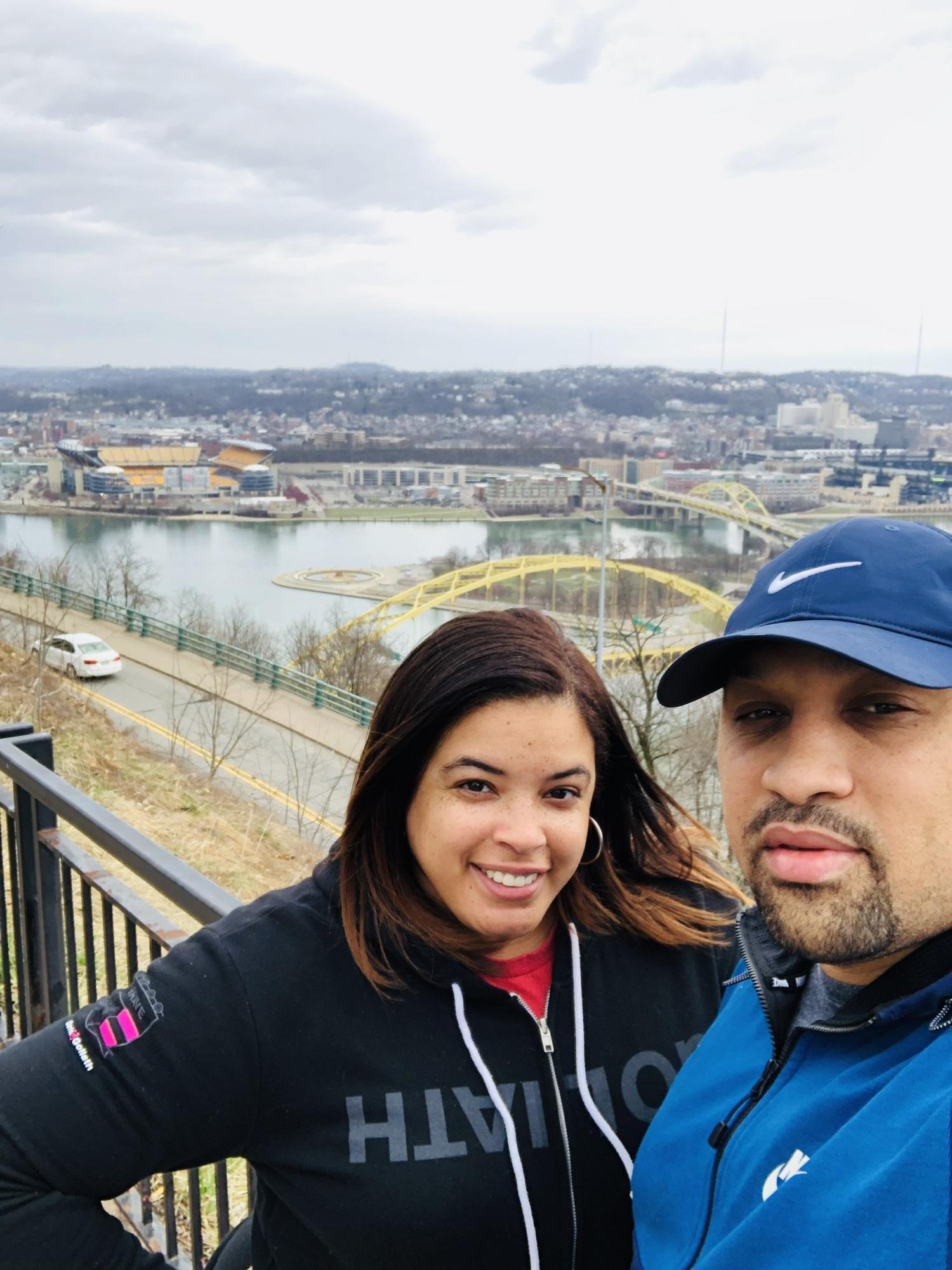 Our first road trip...Pittsburgh for Raheem's birthday and first Frankie Beverly & Maze concert