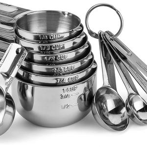 OXO, Good Grips 8-Piece Stainless Steel Measuring Cups And Spoons Set - Zola