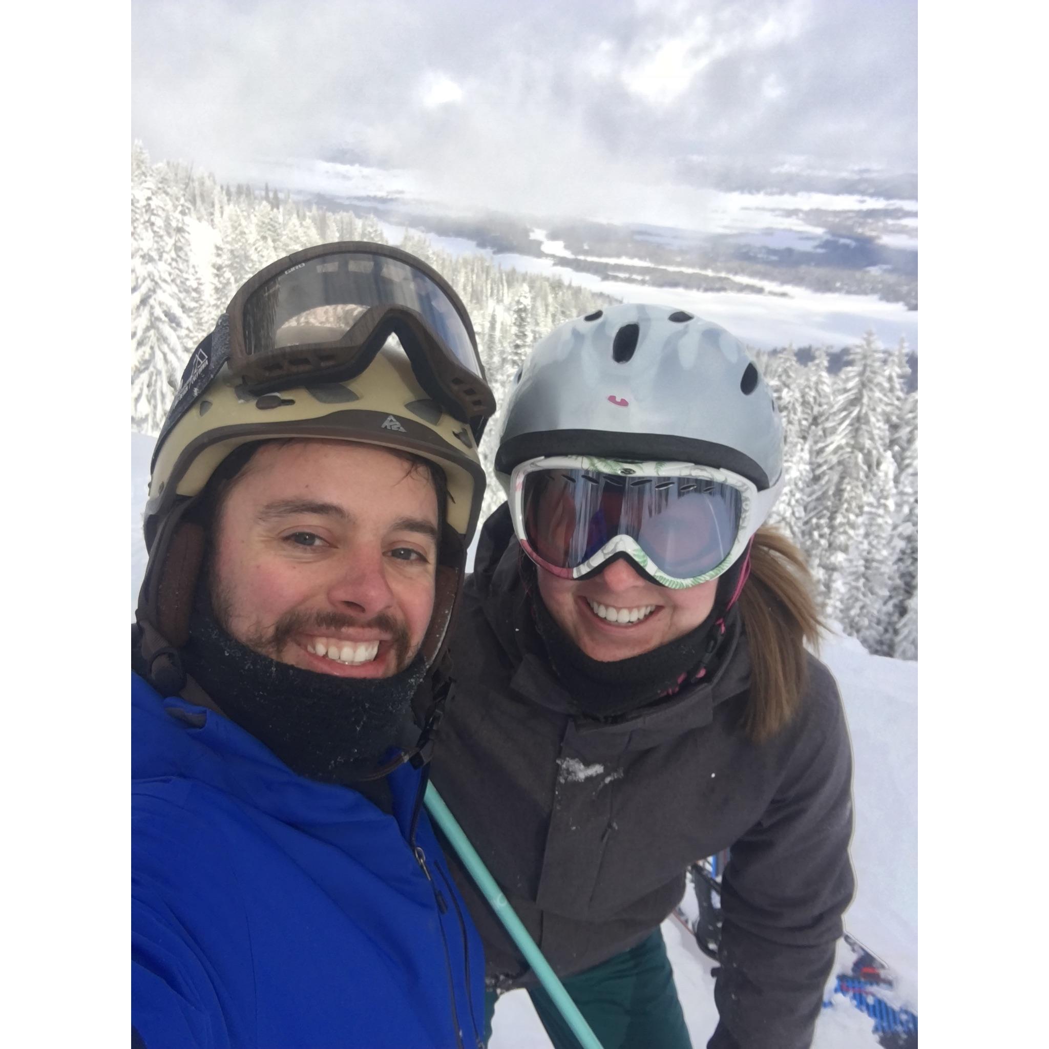 Nothing but untracked freshies!