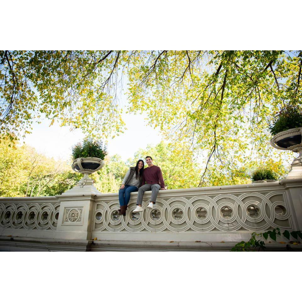 Engagement shoot in Central Park