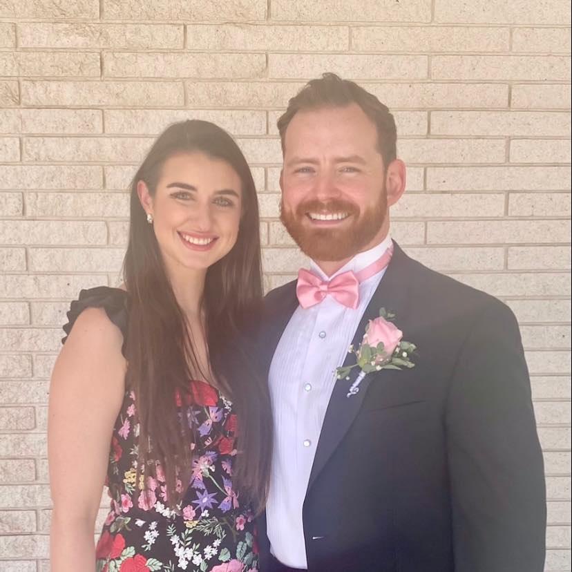 At Katherine & Stephen's wedding