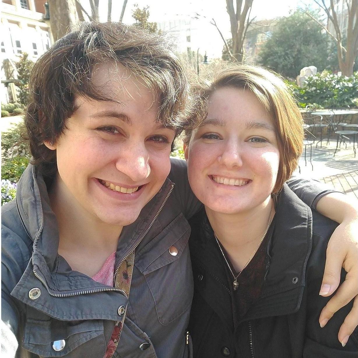From our 6th anniversary picnic! This photo captures our excitement for both the present and future. We explored downtown Charlotte, art museums, and antiques, but the conversation was best of all.