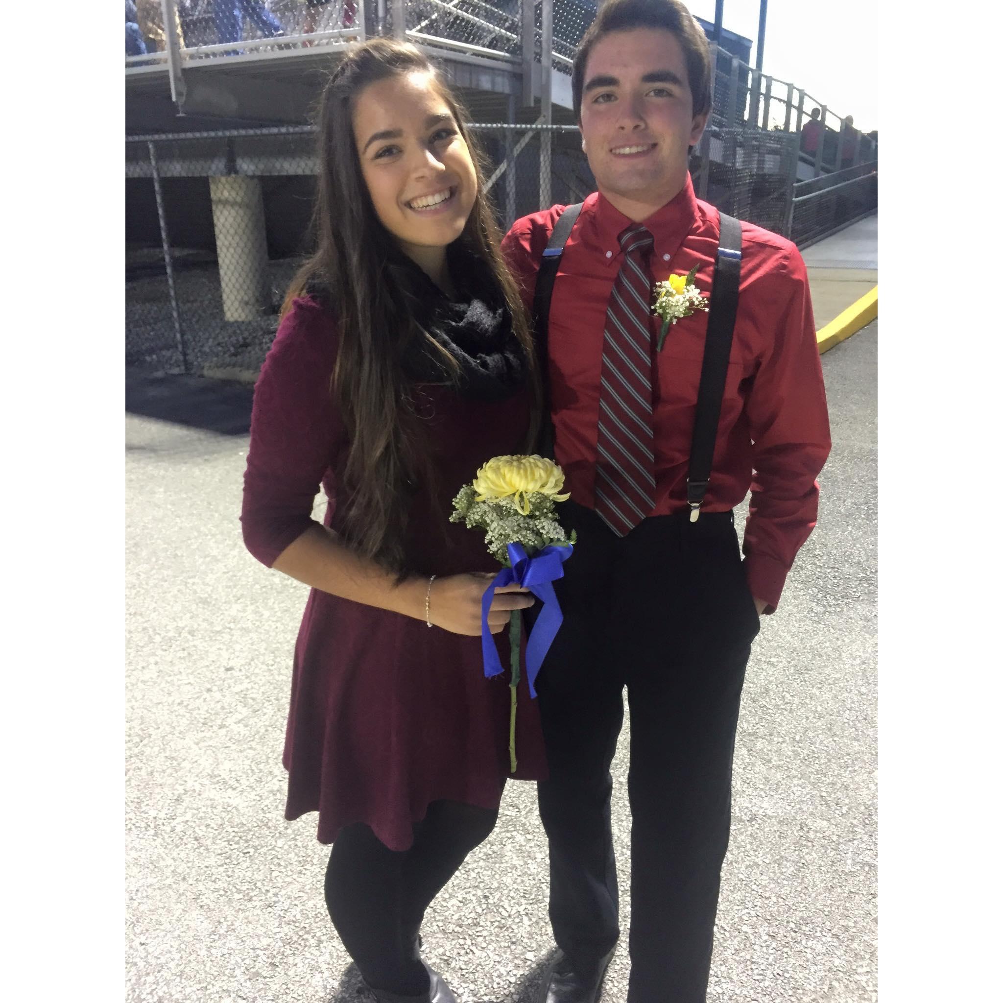 A rare photo of Greg with no facial hair Fall 2015