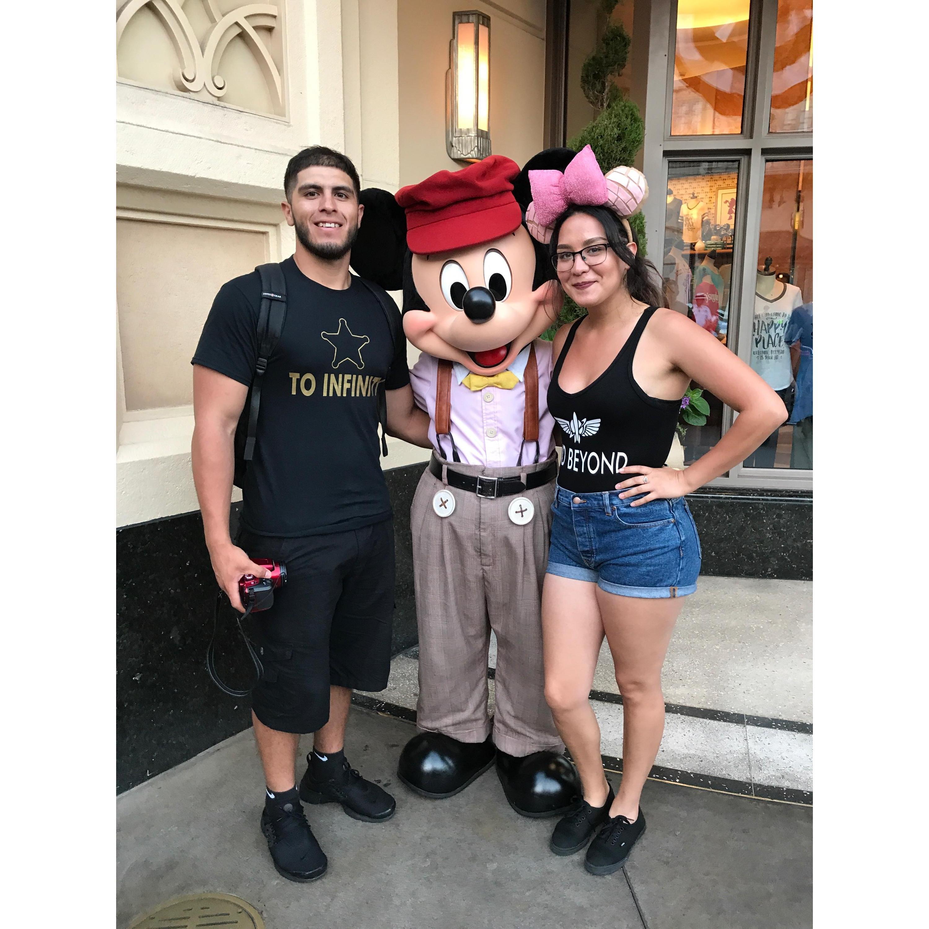 Our second time to Disneyland.