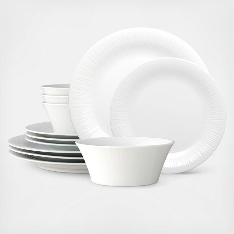 Noritake, Conifere 12-Piece Dinnerware Set, Service for 4 | Zola
