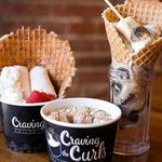 Craving the Curls Rolled Ice Cream