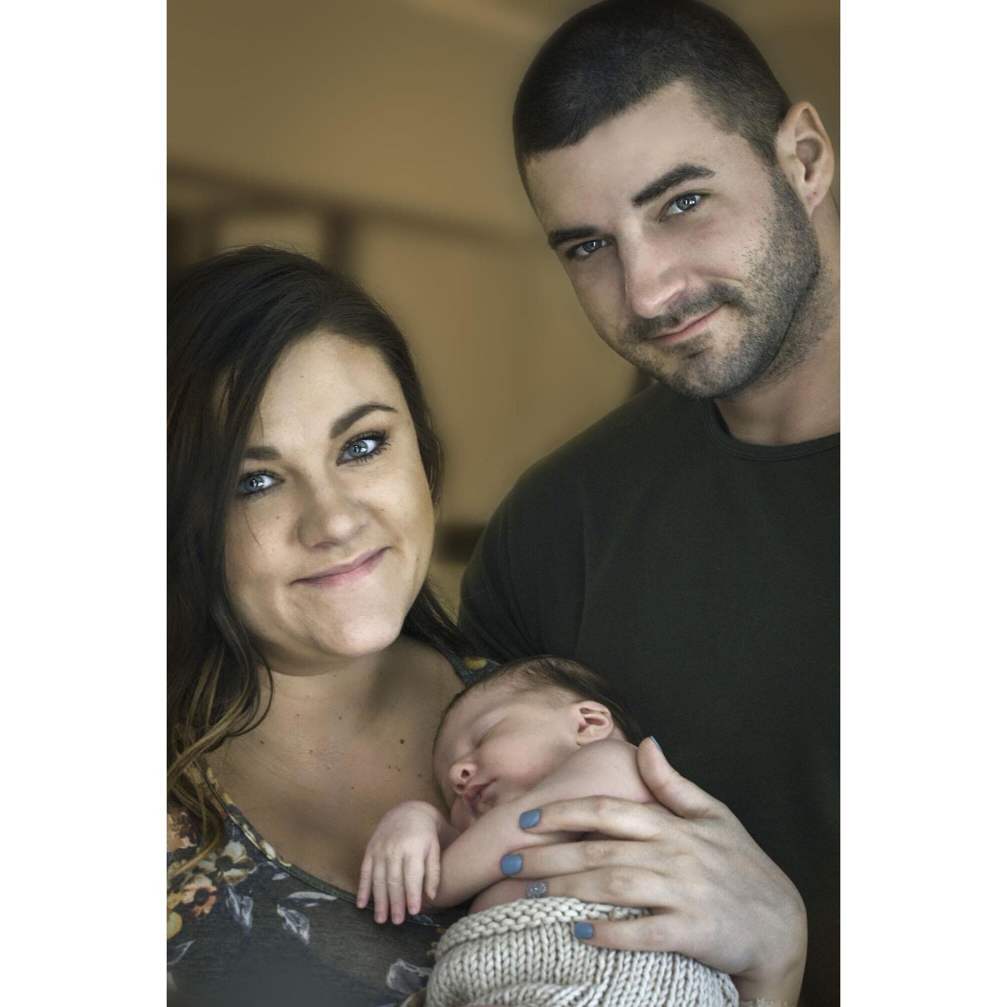 We welcomed Charlotte Ann to our family!