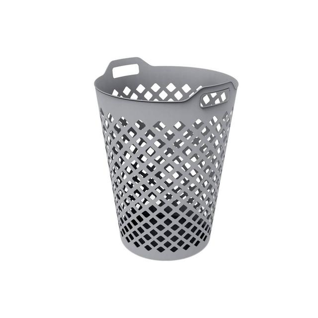 2.2gal Flexi Laundry Hamper Gray - Room Essentials™