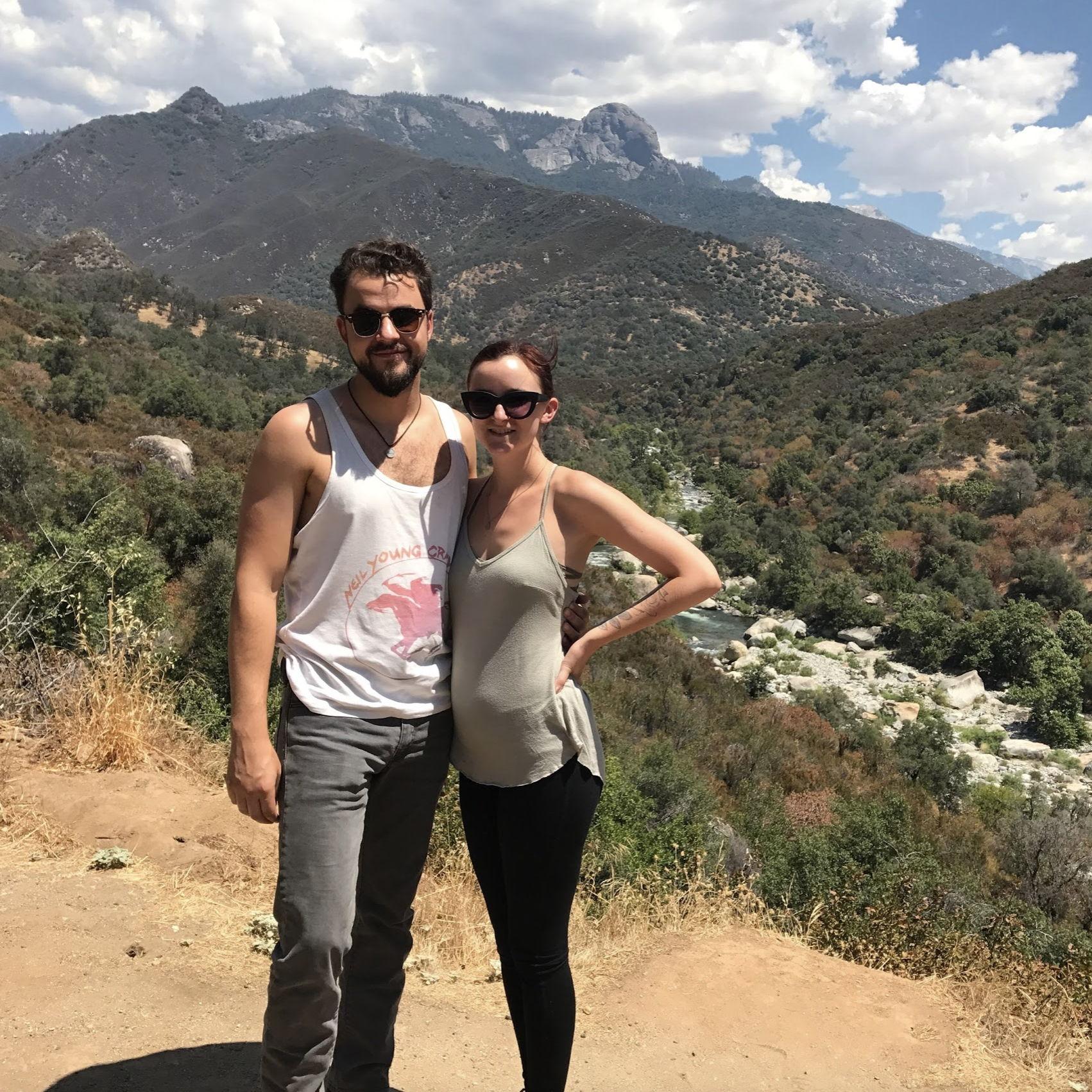 Our first camping trip together(Sequoia National Park)