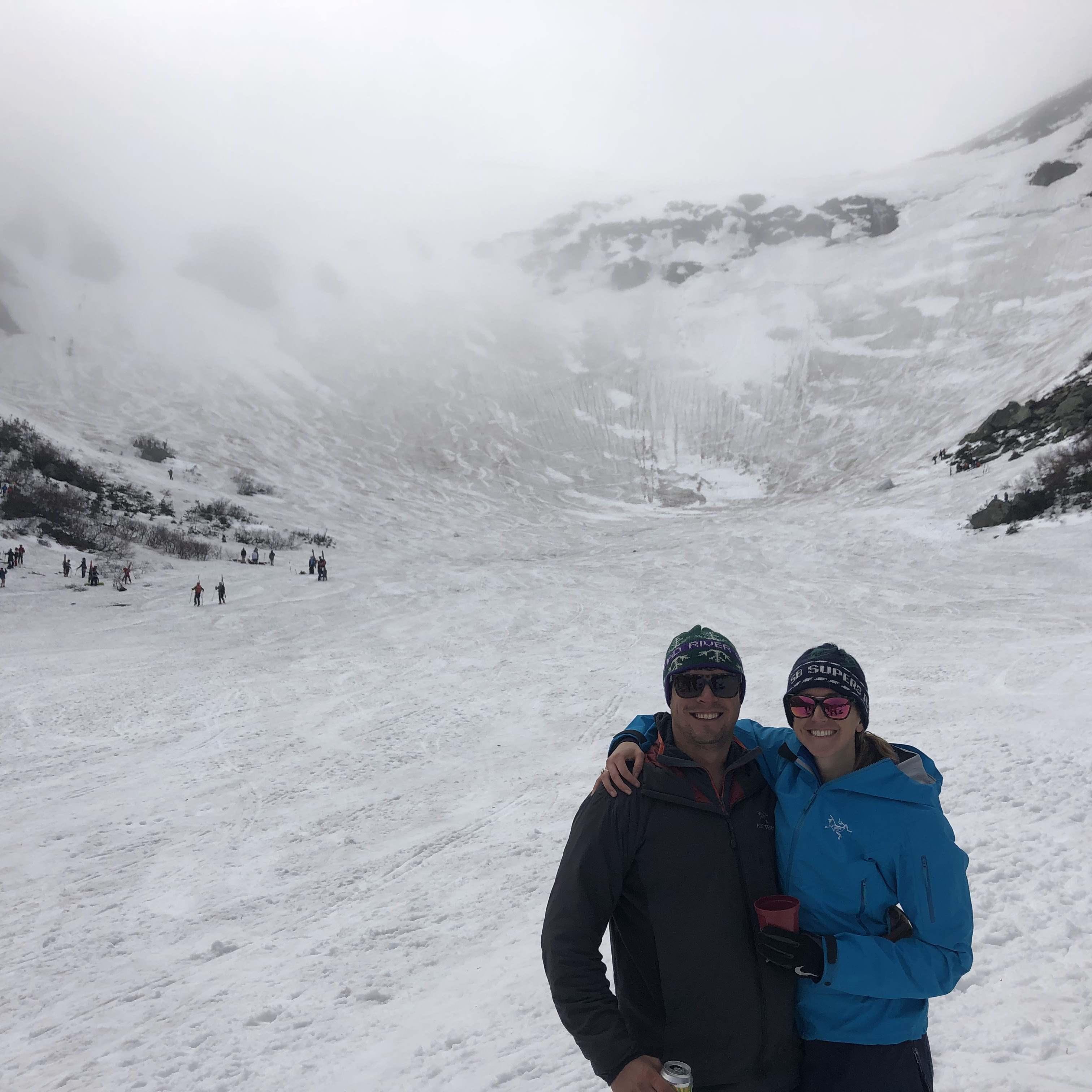 Tuckerman's Ravine, honoring our dads