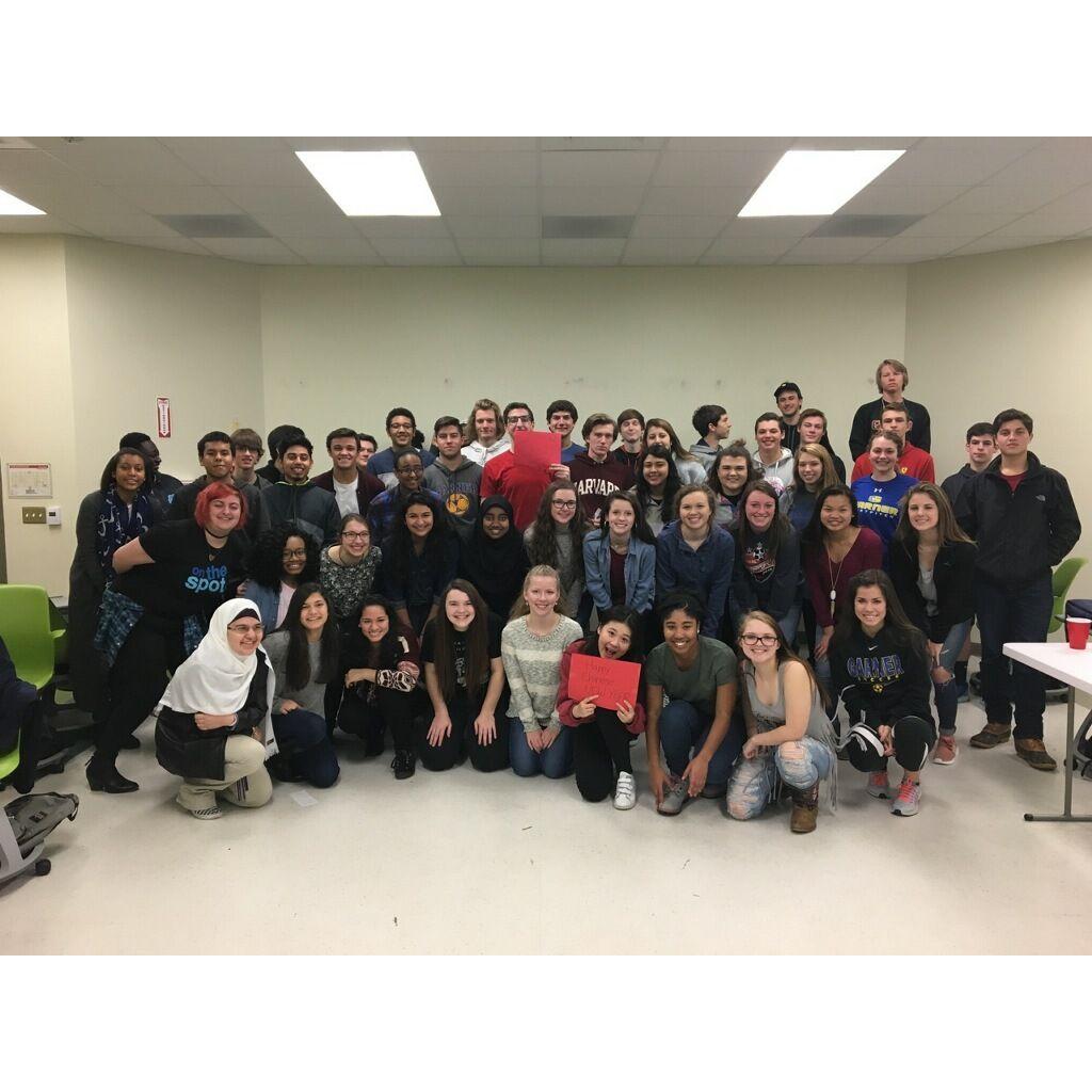 All of our classmates in the International Baccalaureate Programme!