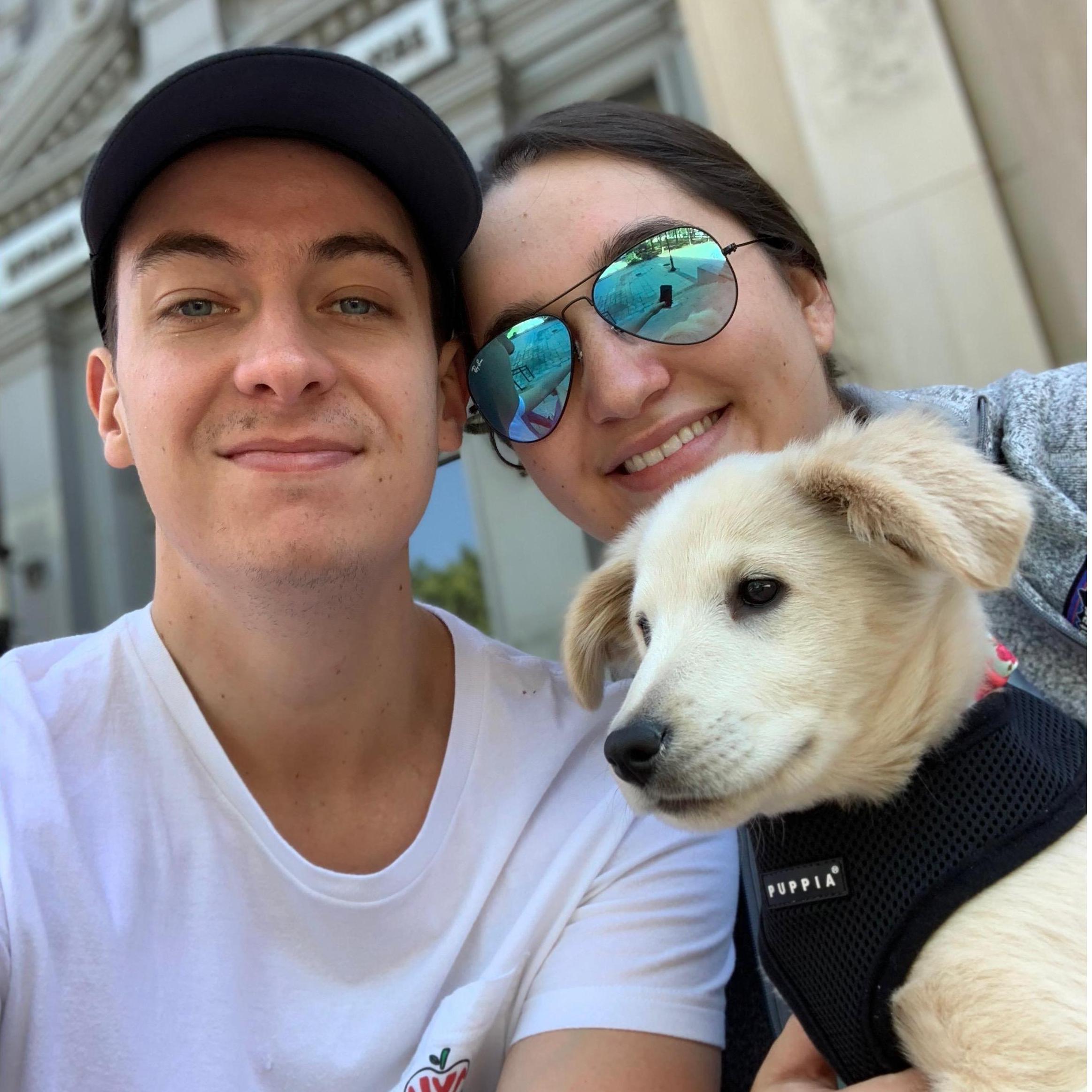 First family-of-3 selfie!