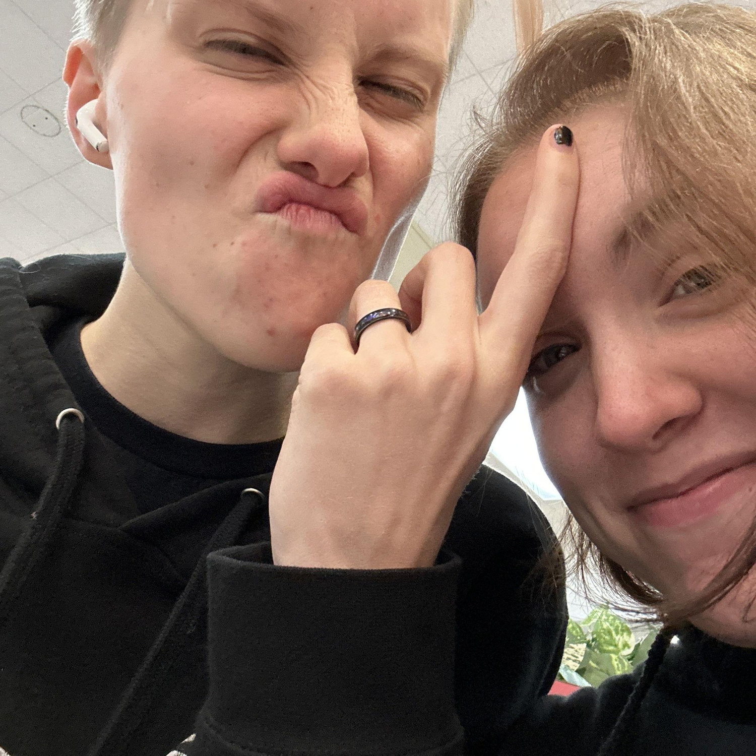 No idea what we were doing in this picture
