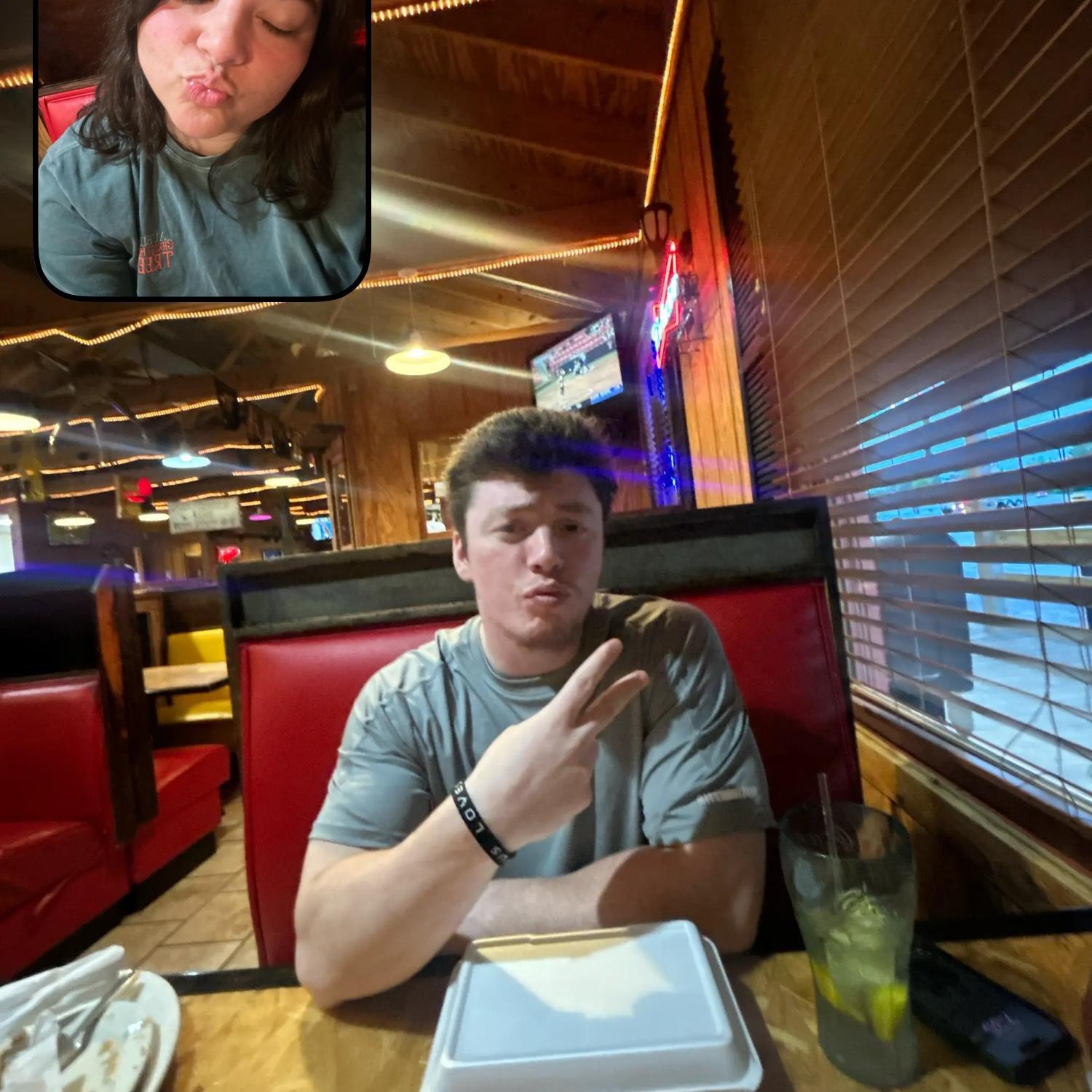 Many, many dates to our fav mexican place!
