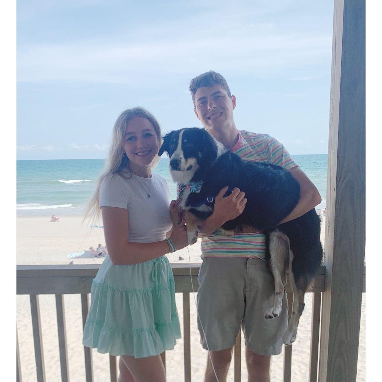 The first trip we went on with Cash!