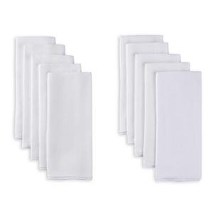 Gerber® Birdseye 10-Pack Flatfold Cotton Diapers