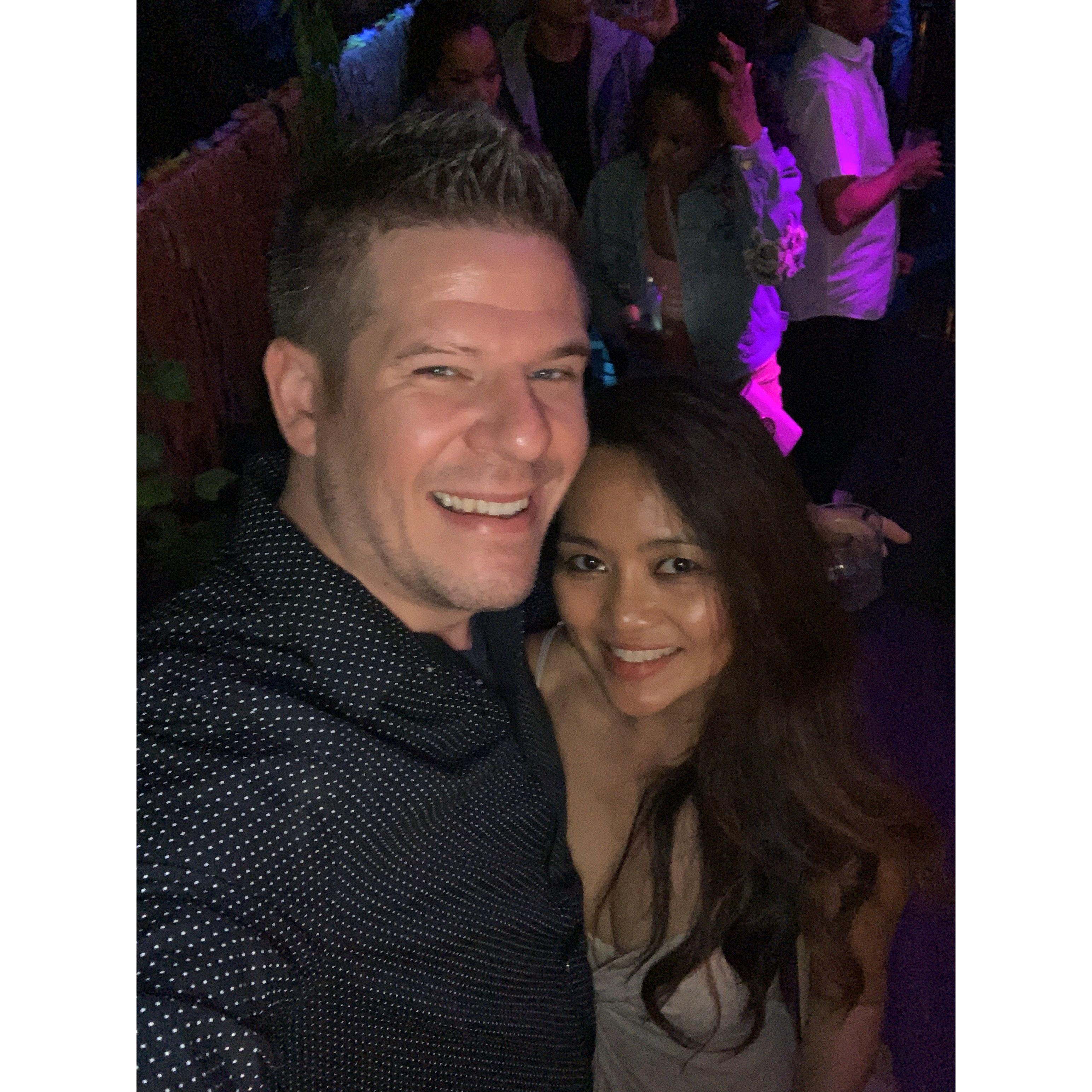 Our very first picture together.  June 2019