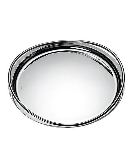 ChristofleVertigo Large Round Tray
