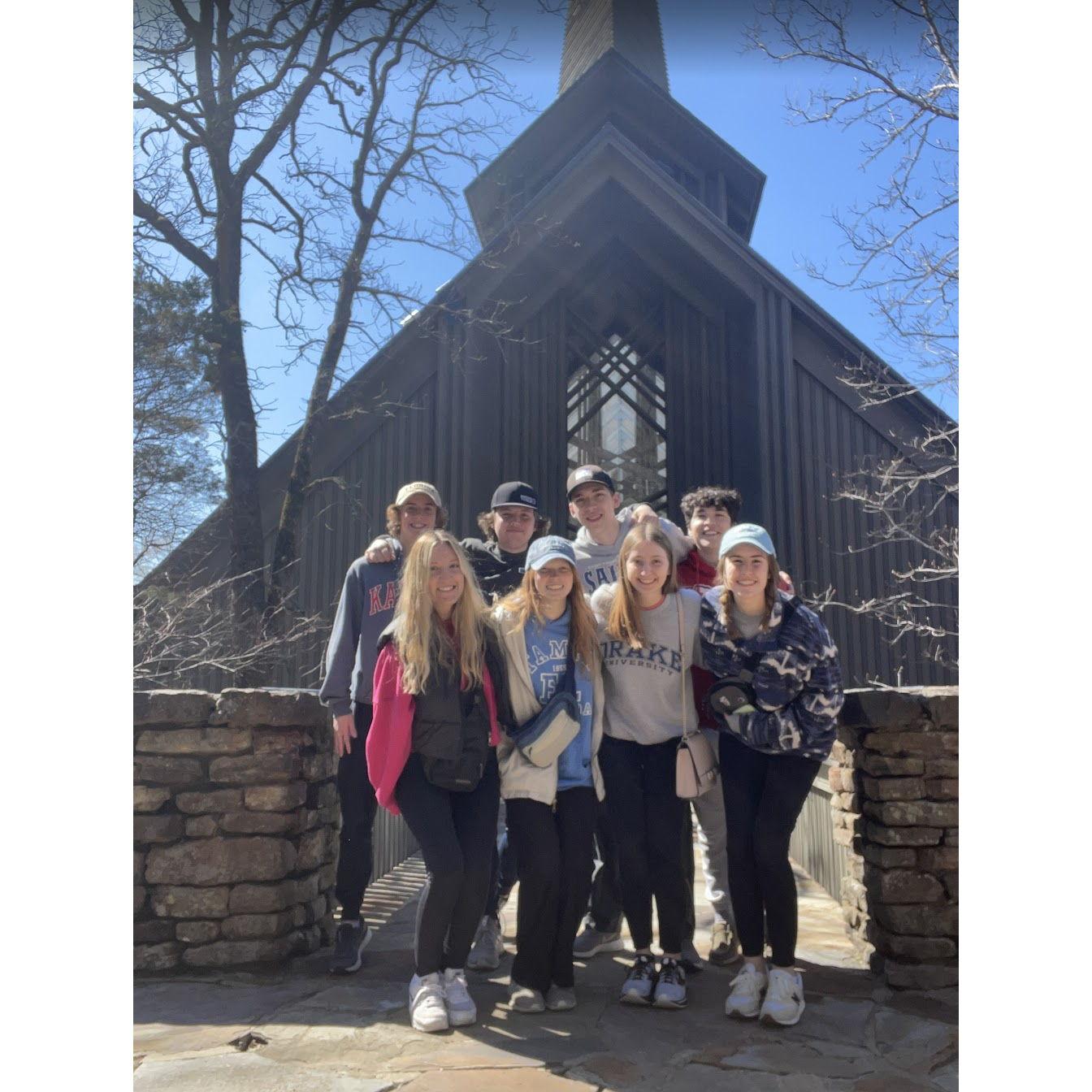 friends travel to Arkansas!!