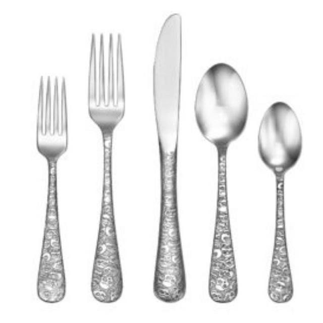 Calavera (Skull) flatware set - 20 piece set