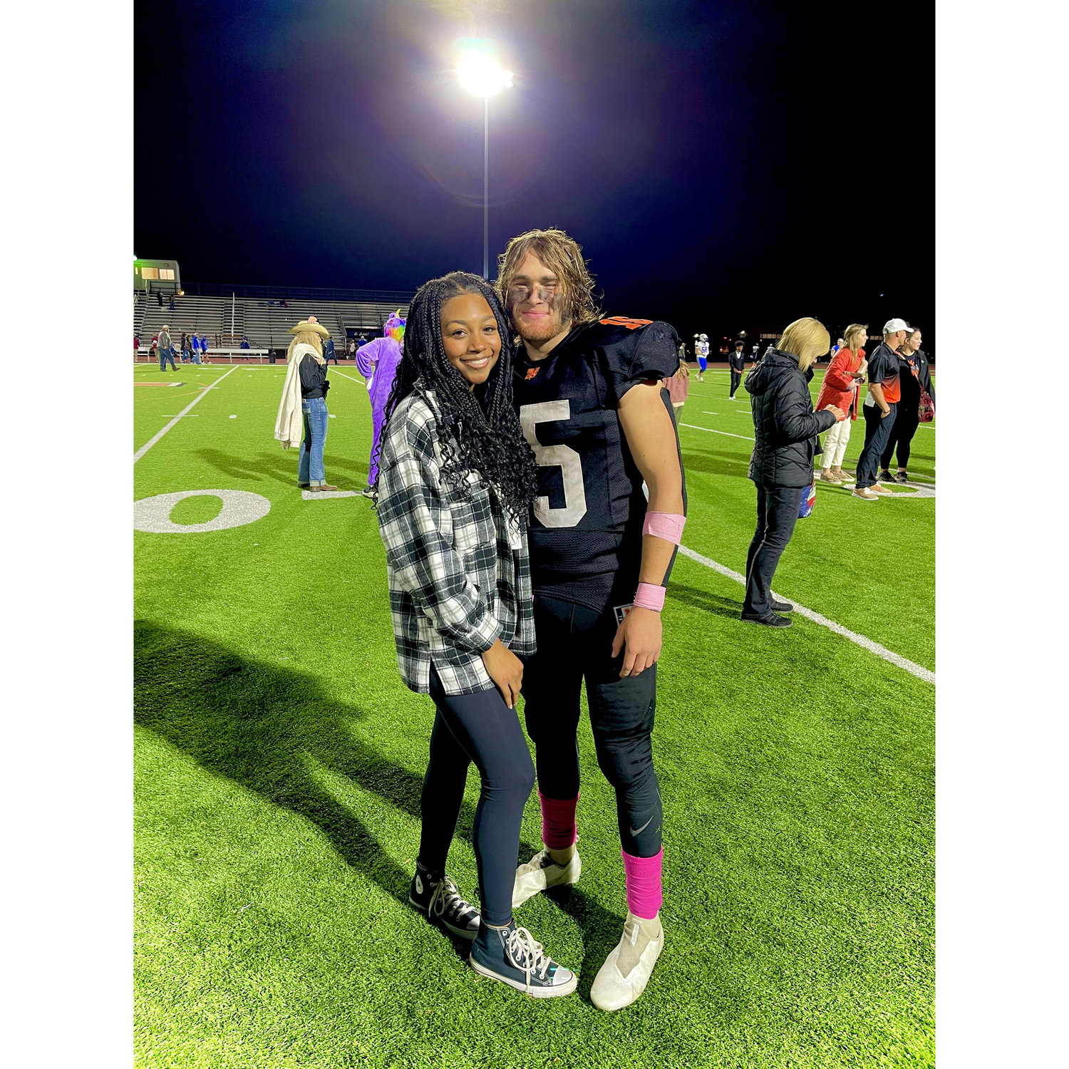 Senior night for football!