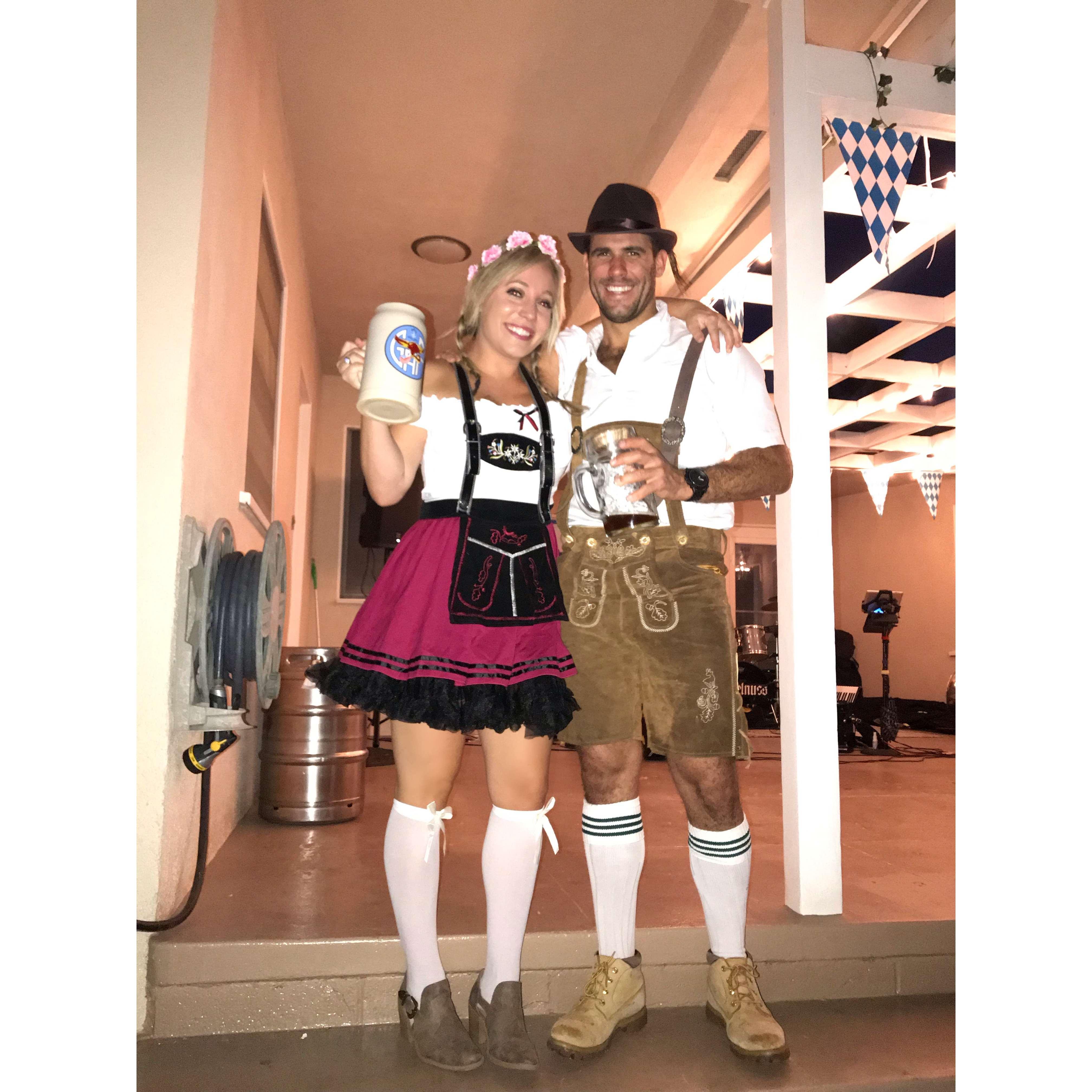 Prost! From the Marxen's Oktoberfest!