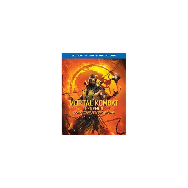 Mortal Kombat Legends Scorpions Revenge (Blu-Ray + DVD + Digital)