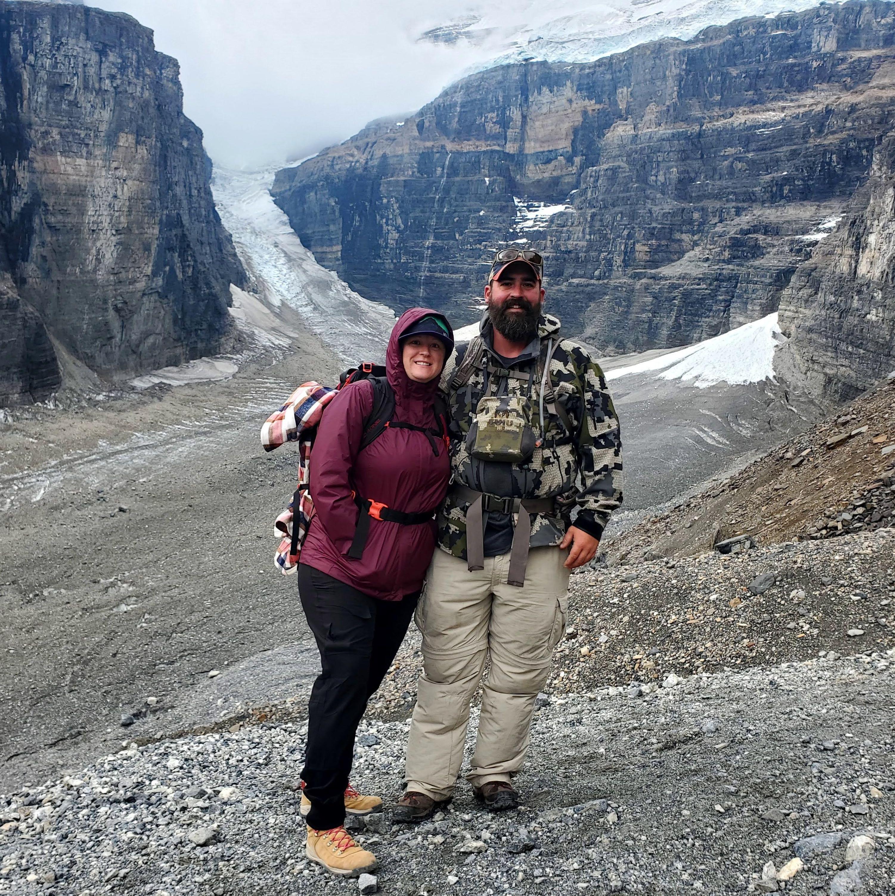 Victoria Glacier, Lake Louise, Alberta Canada, August 2023