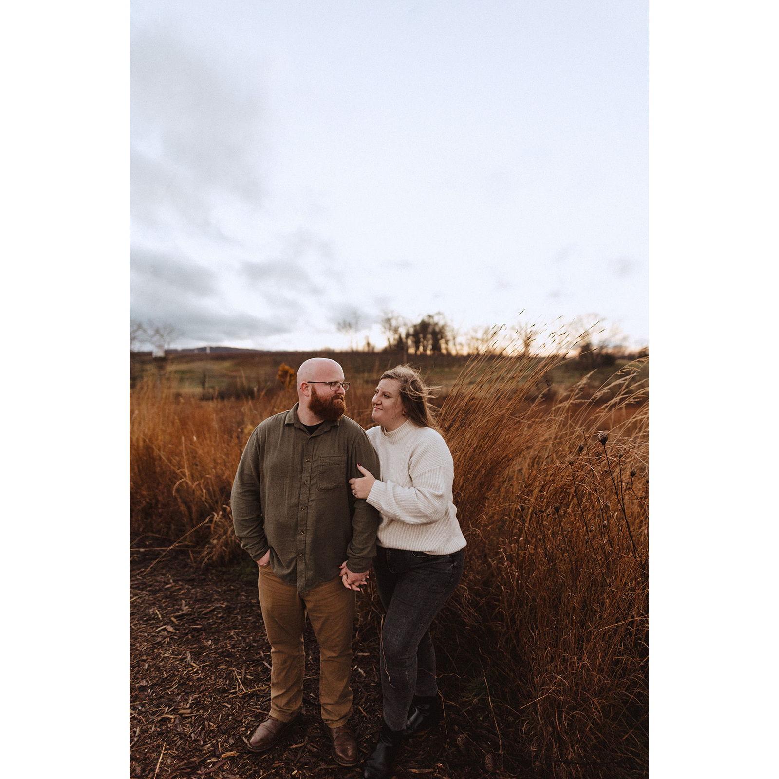 These amazing photos are done by Amber Mae Photography! She'll photograph our wedding too!