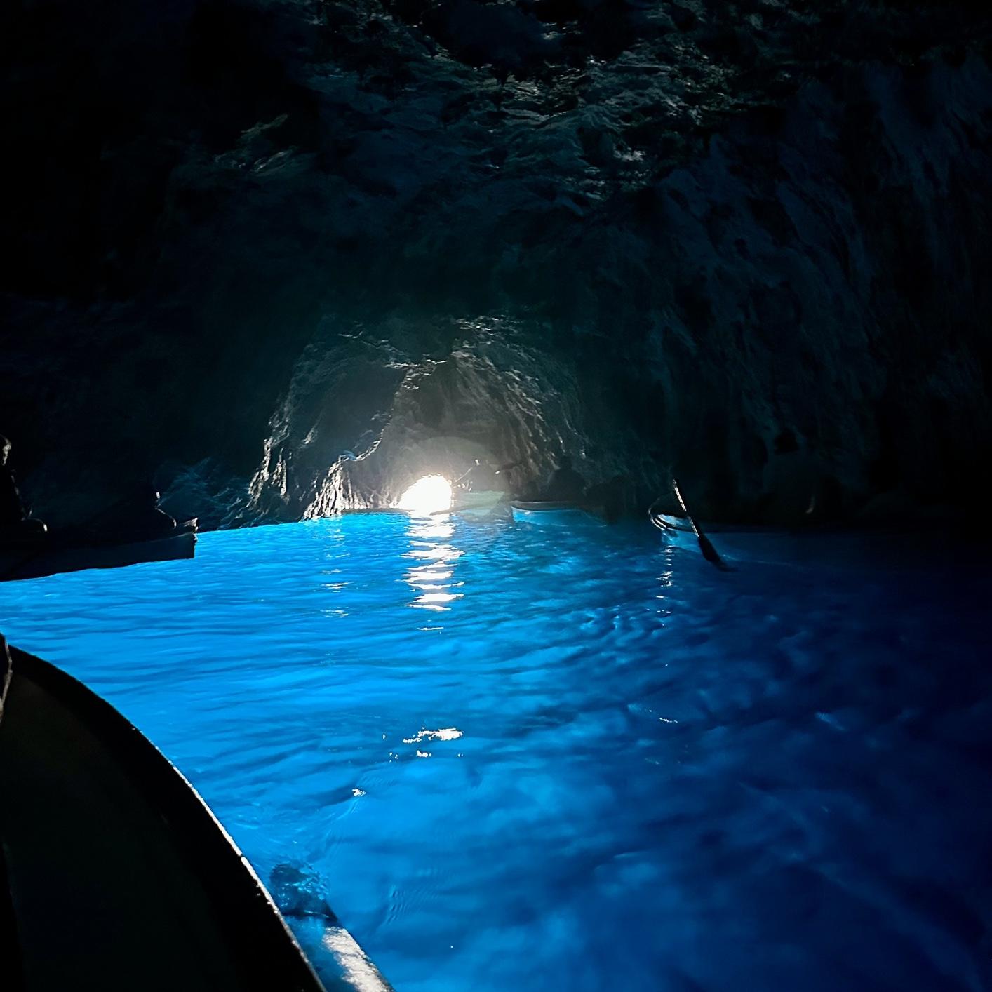 Grotta Azzurra (blue grotto) Capri island.
Famous in all the world!