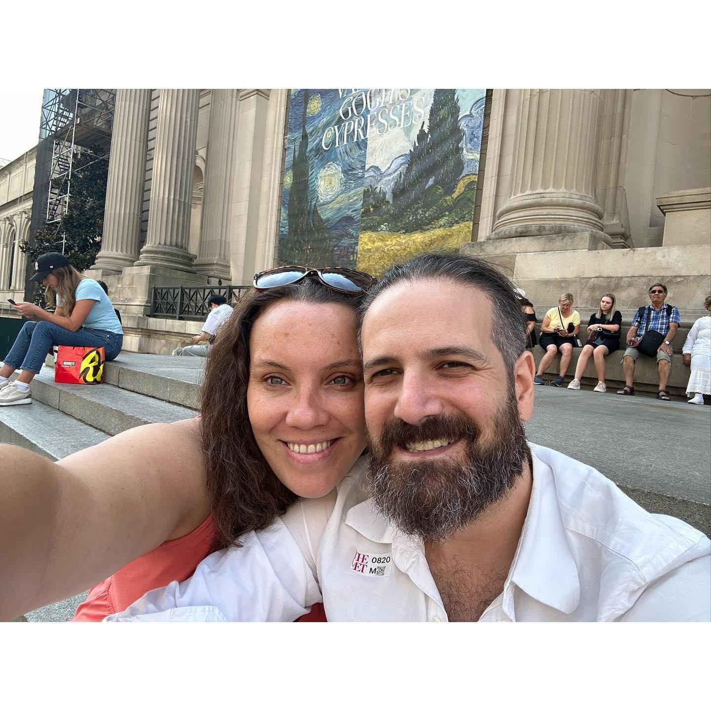 On the Steps of Met Museum, 2023