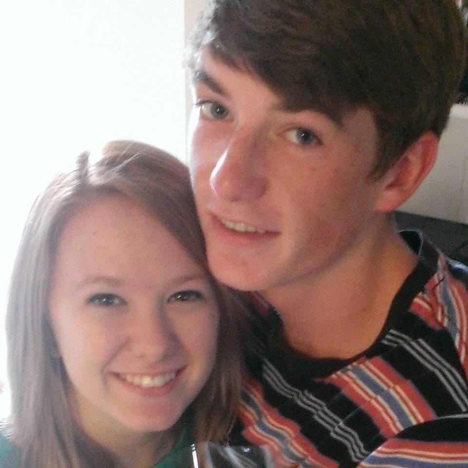 8 months together! Derek bought me fun rainbow roses.