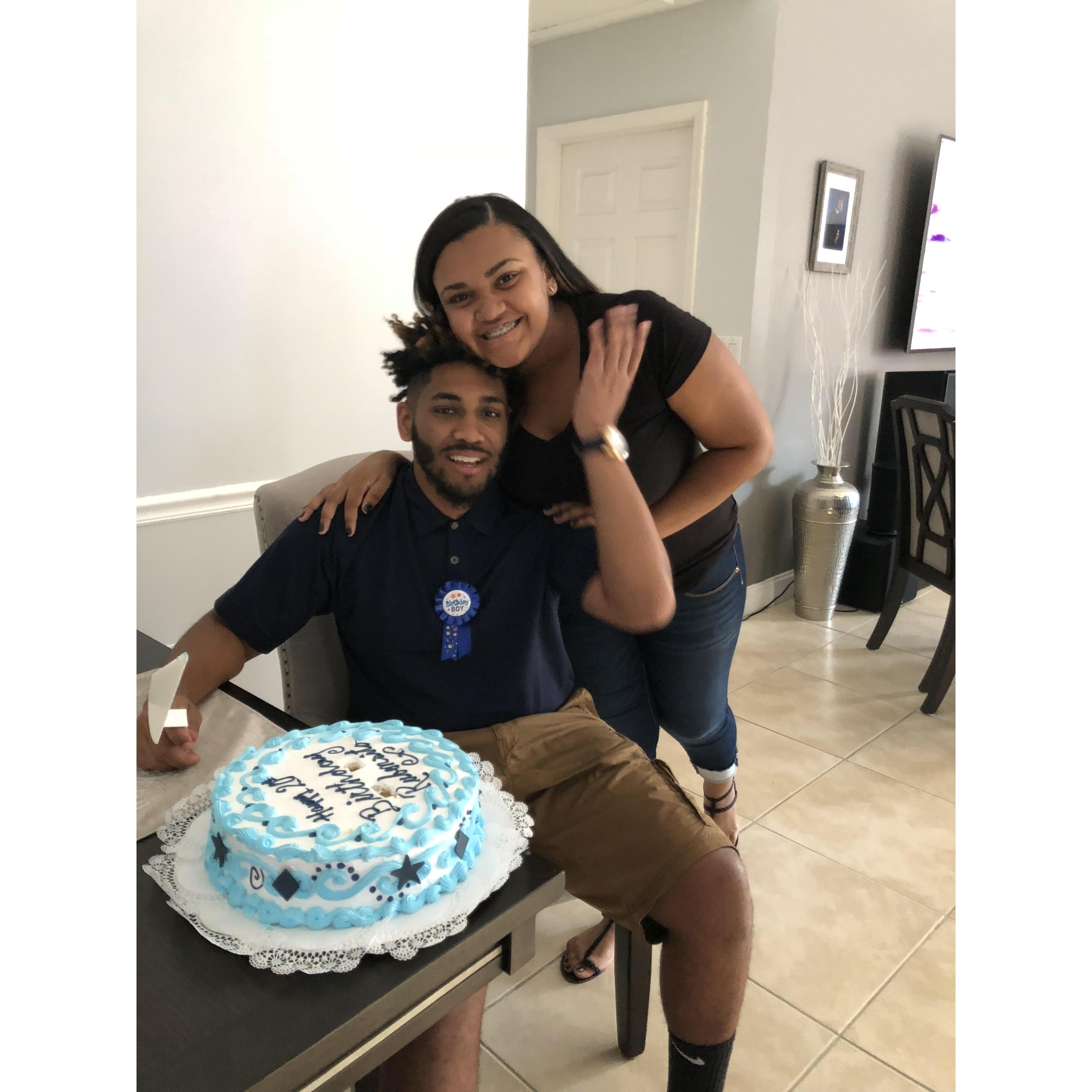 Birthdays through the years