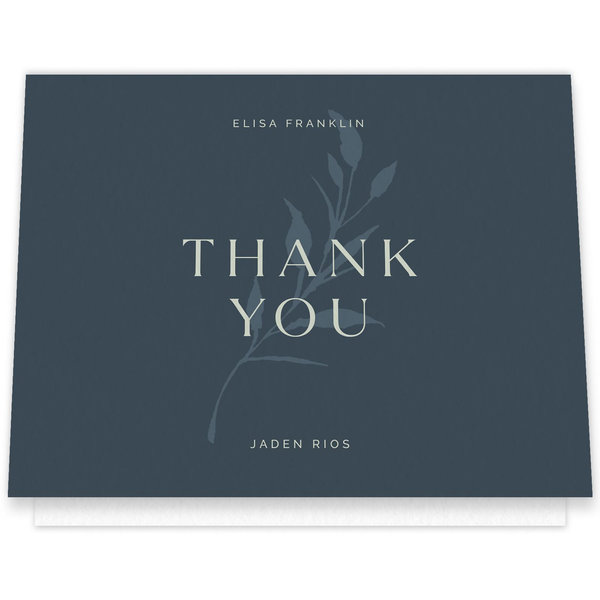 Aneci Landscape | Deep Forest | Zola Thank You Cards