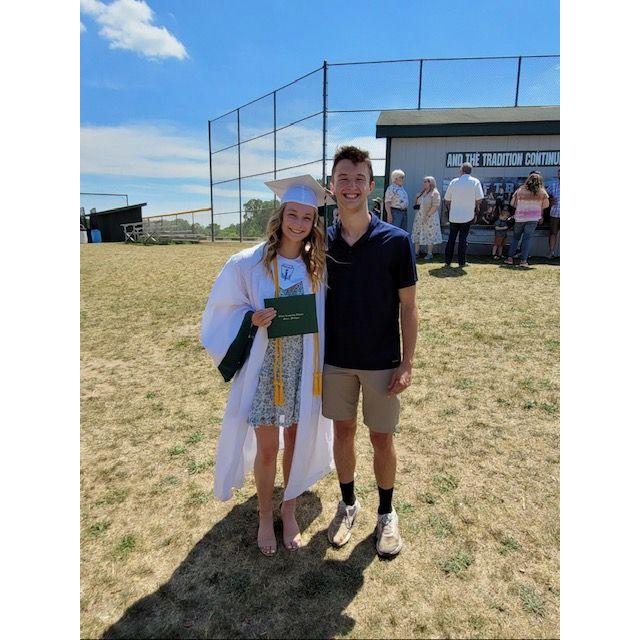 Danae's high school graduation.