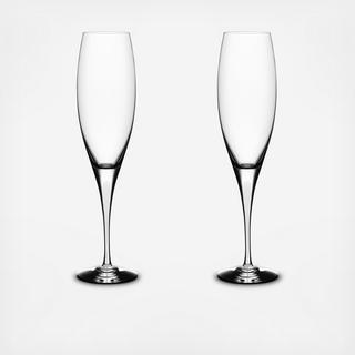 Love & Happiness Intermezzo Champagne Flute, Set Of 2