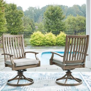 Rainier Ranch Outdoor Swivel Chair, Set of 2