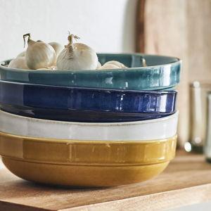 The Rowen Portuguese Stoneware Low Bowls, Set of 4