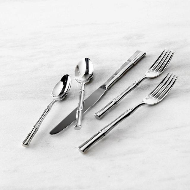 Royal Pacific Stainless steel Flatware, Set of 5 - Stainless steel