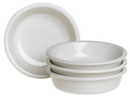 Fiesta White 851 19-Ounce Medium Bowls, Set of 4