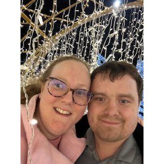 Date night at the Christmas lights 2024