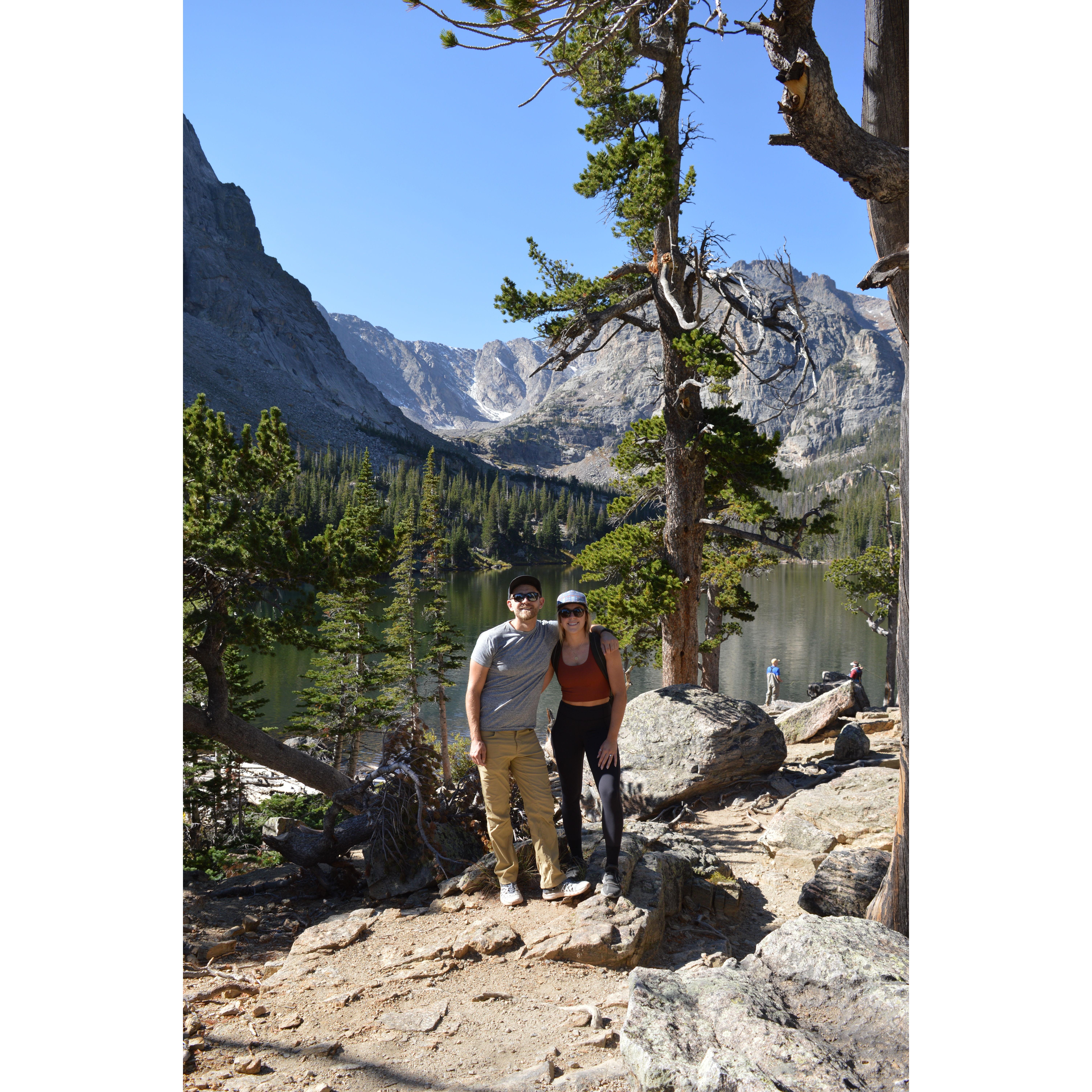 Hiking in Rocky Mountain National Park, CO!