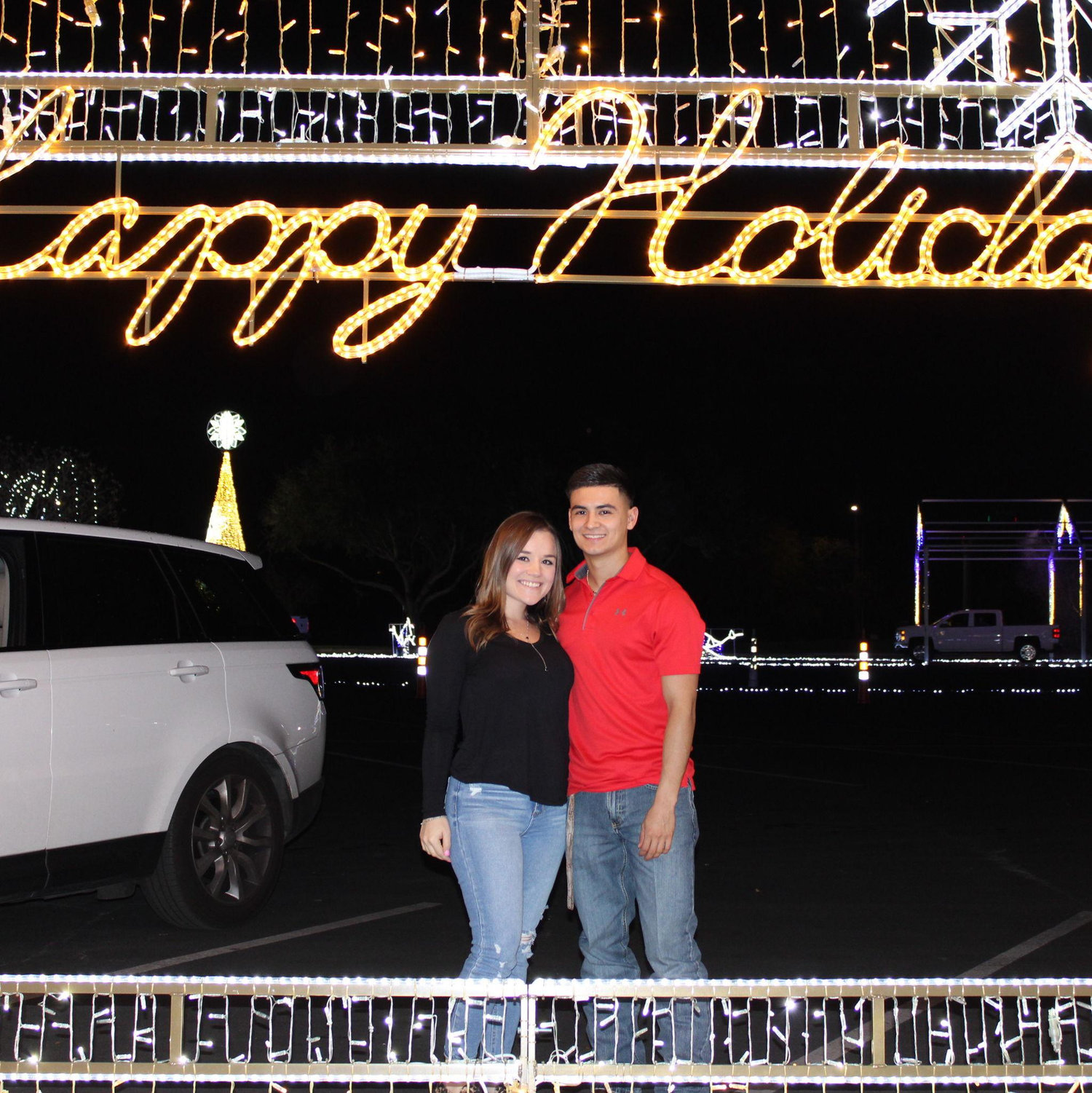 Holiday Lights in SA - Little did we know we would eventually call San Antonio our home.