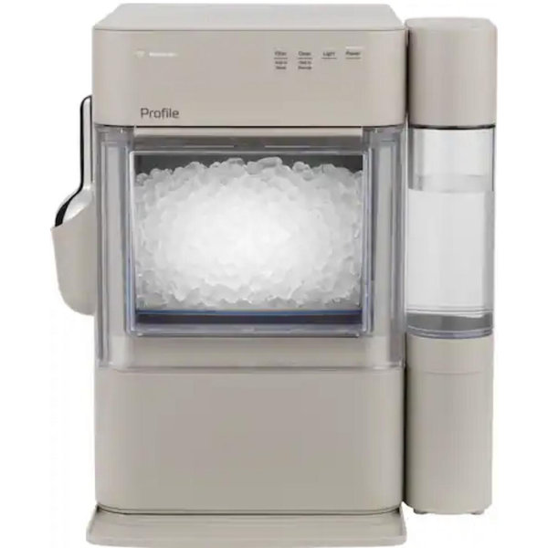 GE Profile - Opal 2.0 Ultra Nugget Ice Maker with Side Tank and Scale Inhibiting Filter - Sandstone