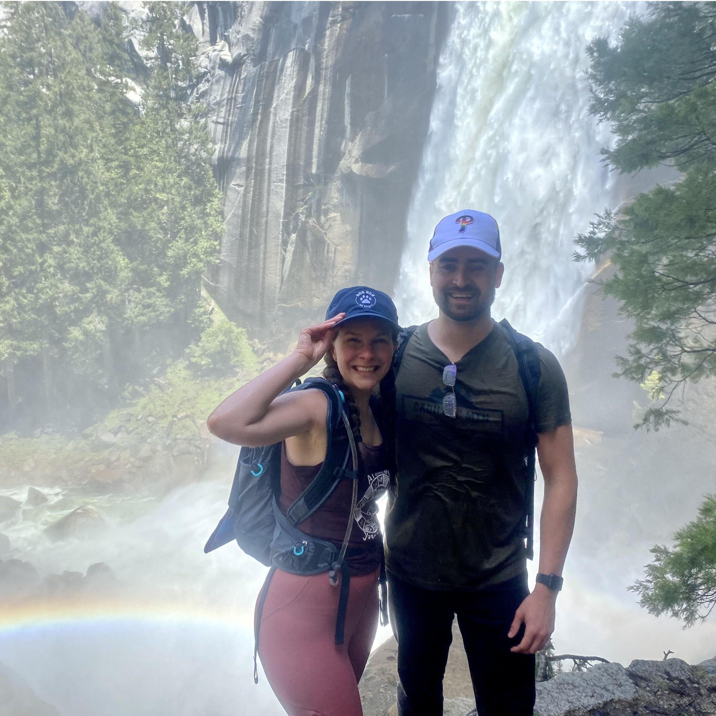 Austin and Marie at Yosemite National Park, CA