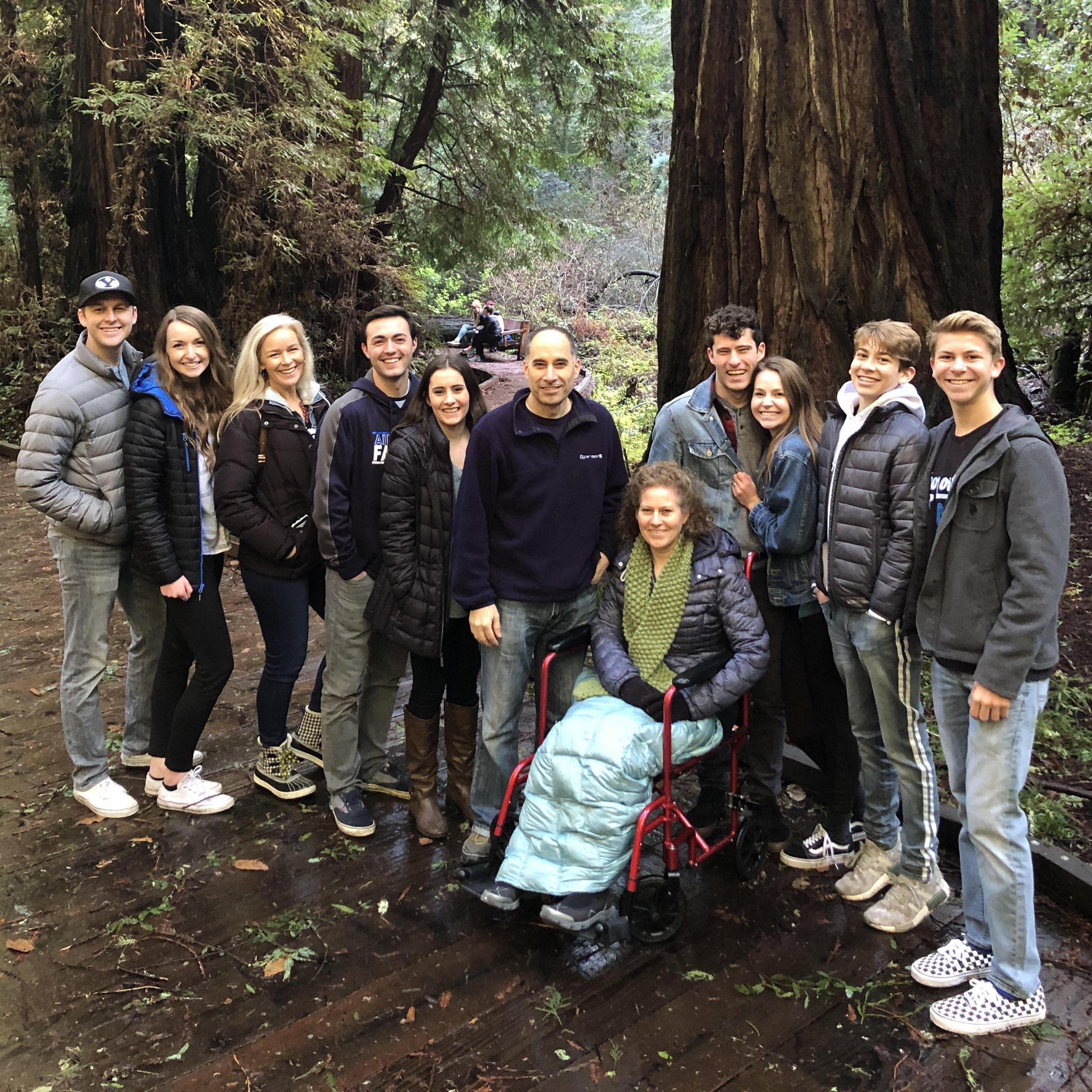 The best part (besides being engaged) was that Shawn included both of our families in the surprise.